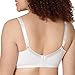 PLAYTEX Womens 18 Hour Silky Soft Smoothing Wireless Bra, Full-coverage T-shirt Single Or 2-pack Bras, White, 44B US