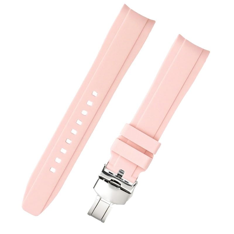 Bracelet silicone rose Tissot Le Locle 1853 pour le sport et loisirs
