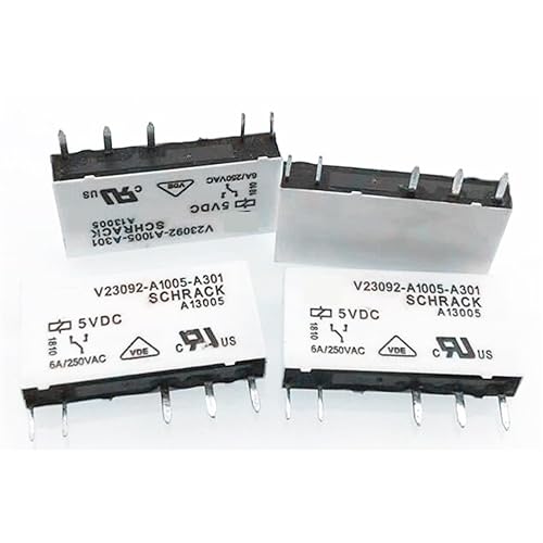 Relais V23092-A1005-A301 5V commutation haute performance 6A pack de 5