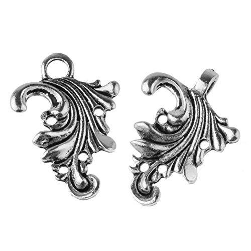 5Pairs Buttons Chinese Style Button Knot Buttons Leaf Closure Fastener Cape Cloak Clasp Fasteners Cardigan Clip Sewn On Clothes Cheongsam Beautiful And Durable (Color : Antique Copper) #TOP3