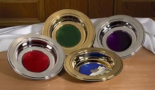 Brass Tone Offering Plates