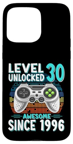 Level 30 Unlocked Birthday 30 Years Old Gifts 30th Birthday �X�}�z�P�[�X iPhone 15 Pro Max �p
