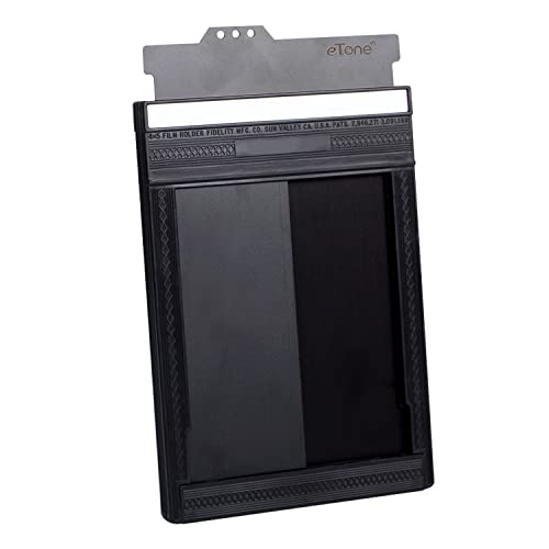 Placa oscura para cámara de formato grande 4x5 con adaptador de diapositivas BFDFD 4