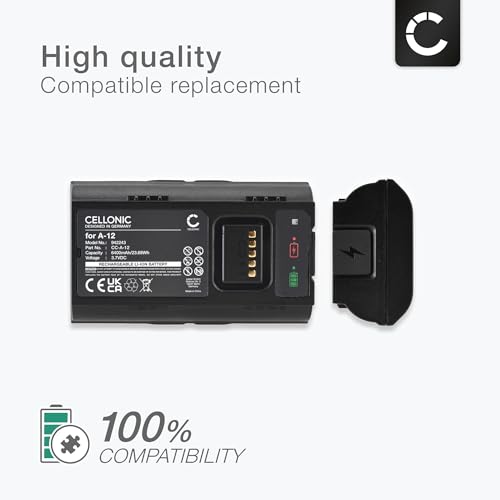 CELLONIC, Battery for Home technology, compatible with Arlo Essential AVD2001, Video Doorbell Wire Free (3.7V, 6400mAh) - Image 3