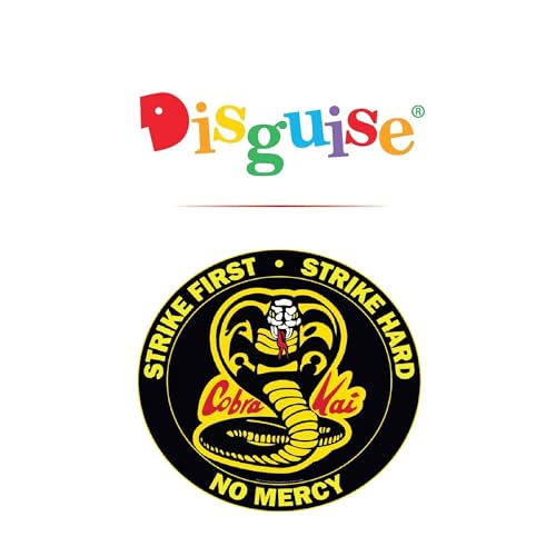 Disguise Eagle Fang Adult Costume, Official Cobra Kai Adult Costumes with Pants and Belt, Adult Size S/M by Disguise - Image 6