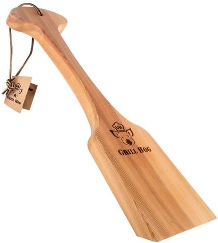 Grill Dog Cedar Hog BBQ Grill Brush Scraper - Full Size - 100% Ce...