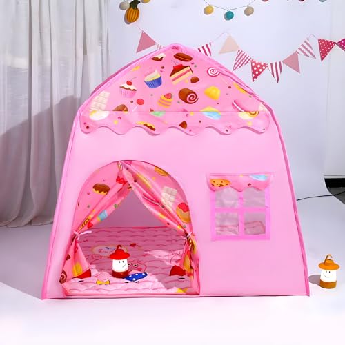 Barraca Infantil Menina Rosa Princesa, Cabana Infantil Menina, Casinha Infantil Menina, Cabana Infan