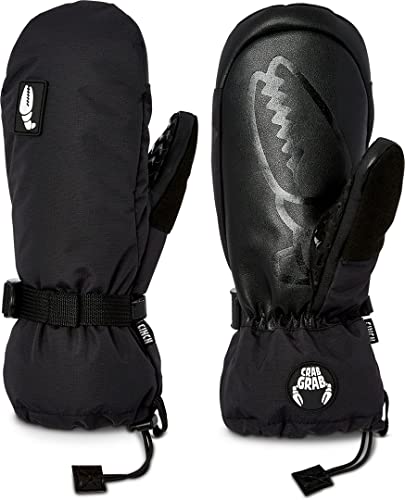 Crab Grab Cinch Mitten - Women s Black, M