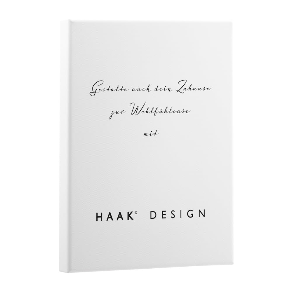 HaakDesign Bespannter Keilrahmen (unbedruckt), 100x120cm, 260g/m² (100% PES), 18 mm (Standard) Leinwand