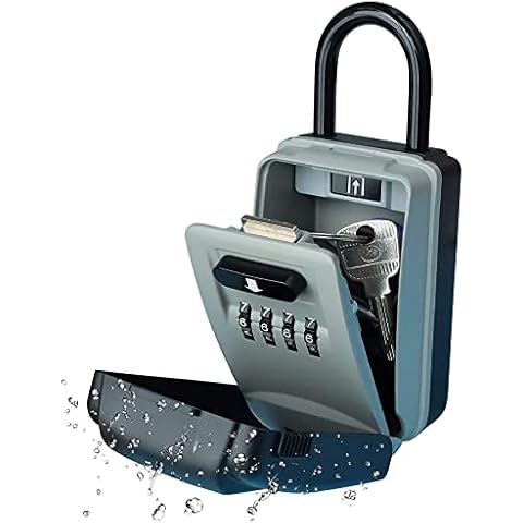 BenRich 4-Digit Key Safe Lock Box Cover