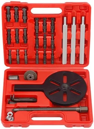 OKYUK Bearing Puller Set, Bearing Disassembly Puller Inner Hole Puller Removal Tool Three-jaw Puller Set