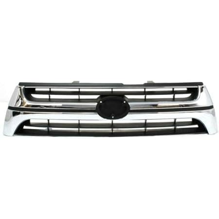 Amazon Com Getitfastauto Fits New 2001 2002 Toyota 4runner Front Bumper Radiator Grille Chrome Automotive