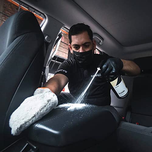 Image of CARPRO Inside Car Interior Cleaner: Ultimate Detailer Car Vinyl, Plastic & Finished Leather - Remove Dirt, Sweat, Oils from Interior Surfaces - 500mL (17oz)