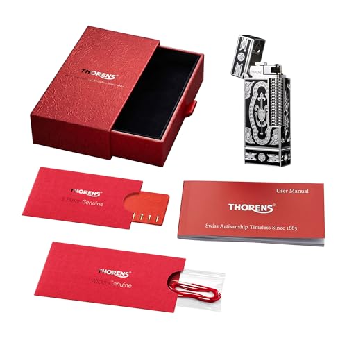 Encendedor clásico vintage THORENS Narrow negro