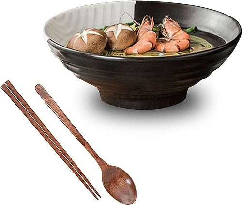 Ciotola for ramen, insalatiera, fruttiera, ciotola for ramen, grandi ciotole da portata, set di ciotole for ramen for 1 persona, scodella for porridge, scodella decorativa for punch, articoli for la t
