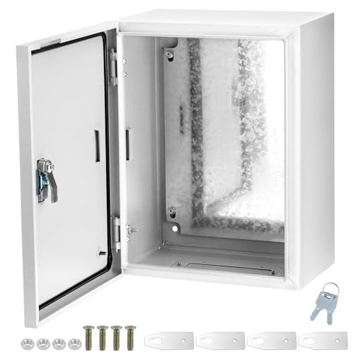 QWORK Steel Enclosure 16x12x8