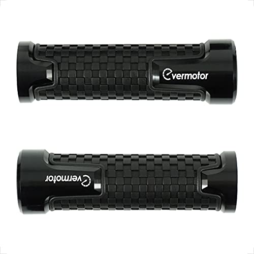 Evermotor Universal Motorcycle Handlebar Grips - 22 mm (7/8 ') 24mm...