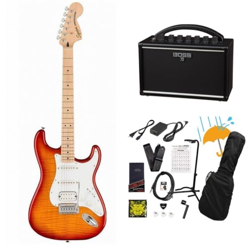 Squier/Affinity Series Stratocaster FMT HSS Maple FB WH PG Sienna Sunburst KATANA MINI �A���v�t��13�_�Z�b�g�I