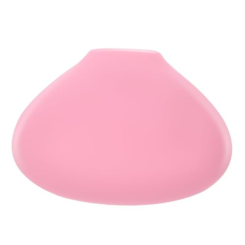 Organizador de almacenamiento de brochas de maquillaje de silicona Soporte de cepillo de maquillaje Cubierta de cepillo Cepillo de burbuja rosa