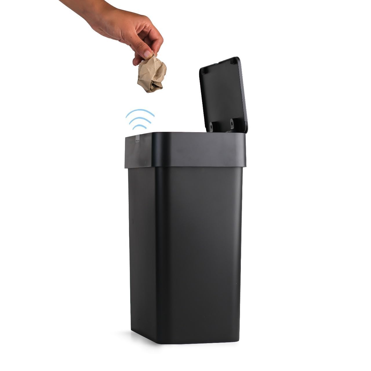 InstaCuppa Automatic Touchless Motion Sensor Dustbin – Quick Open, Soft Close Lid, Durable ABS Plastic Body with IPX5 Waterproof, Perfect for Busy Moms To Use In Kitchen, Bathroom & Bedroom, 15 Liters-image-17