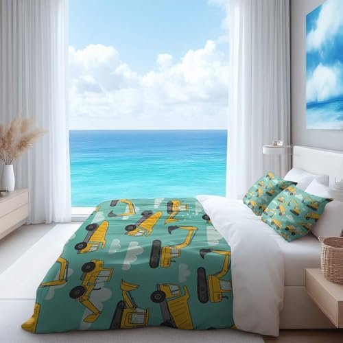 Parure de lit de qualité supérieure avec housse de couette double douce