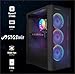 STGsivir Gaming PC, Gaming Computer Desktop Tower, AMD Ryzen 7 5700G up to 4.6GHz, Radeon Vega 8 Integrated Graphics, 32GB DDR4 RAM, 1TB SSD, WIFI 6, BT5.0, RGB fan x3, Windows11 Pro
