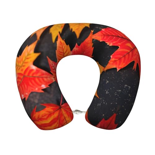 Almohada de viaje en memory foam con funda suave miniatura 1