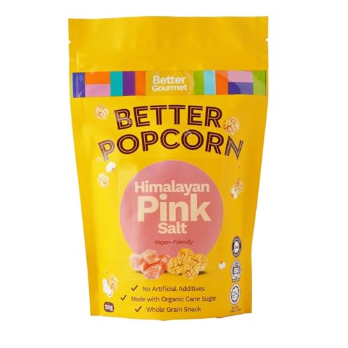 Better Gourmet Popcorn with Himalayan Salt 100g