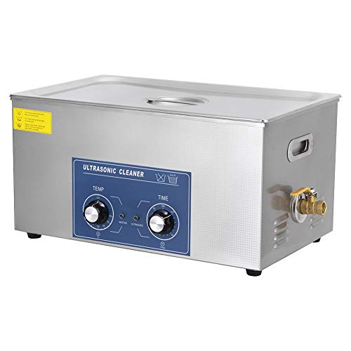 Preisvergleich Produktbild Estink Ultraschall-Reinigungsgerät, professionell, Ultraschallreiniger, Edelstahl, mit Timer, digitaler Heizung, reinigt Schmuck und Brillen 22 l