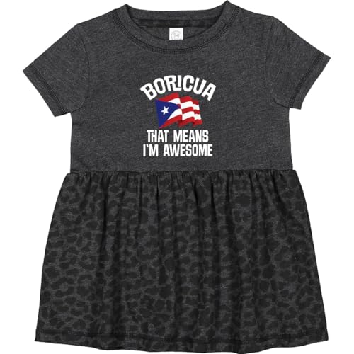 inktastic Boricua Means Im Awesome Puerto Rican Infant Dress