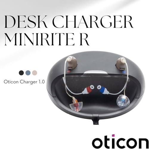 Chargeur de bureau Oticon pour appareils auditifs More Mini RITE R Opn S Play Ruby - 3