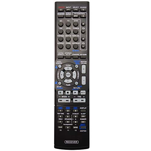 Inteching Axd7534/ Axd7535 Av Receiver Remote Control For Pioneer Sx-319V, Sx-319V-K, Vsx-519V, Vsx-519V-K, Vsx-519V-S #TOP5