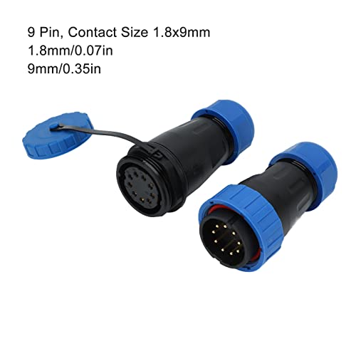 Conector de Aviación Impermeable 6 Pines 380V 45A miniatura 7