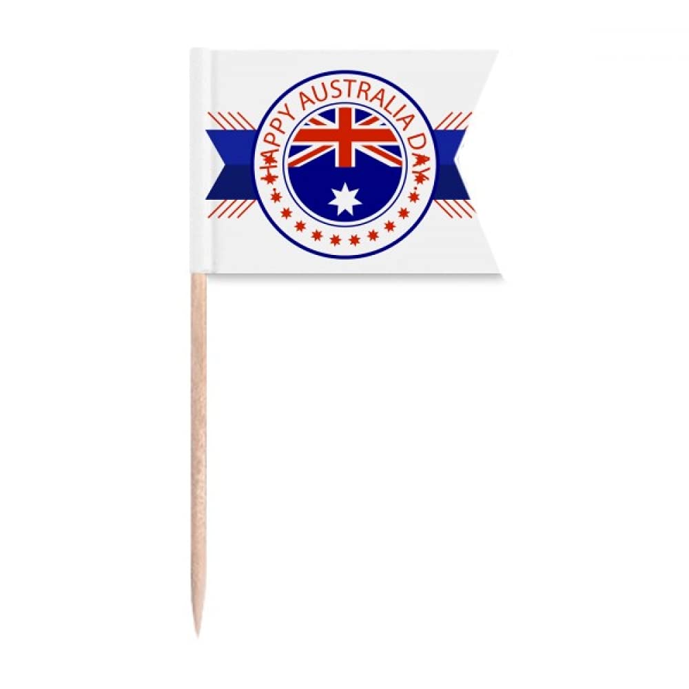 Drapeau Gâteau fete Australia Day pour Plaque de Fromage Apéritif
