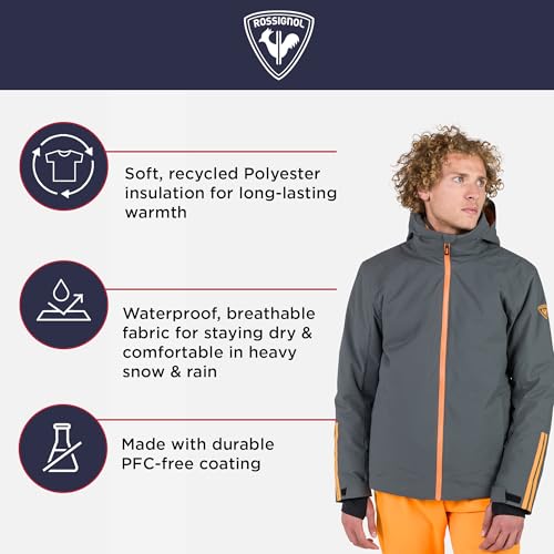 Rossignol Strawpile Jacket - Giacca Da Sci Isolante - Giacca Da Snowboard Impermeabile Per Uomo - 4