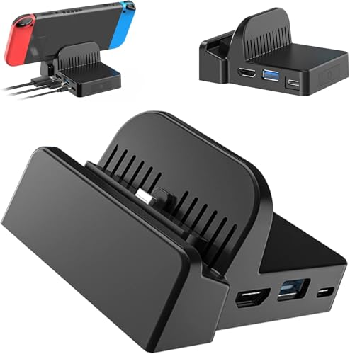 Switch �h�b�N OLCLSS Switch �X�^���h �yTV���[�h/�e�[�u�����[�h�z�؂�ւ� Type-C USB�|�[�g �ŐV�V�X�e���Ή� ���M�΍�CS-witch�����̏[�d����g�p���āA���i�̏[�d����щ�ʓ��e���s���Ă��������B