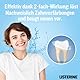 LISTERINE Advanced White mild (500 ml), antibakterielle Mundspülung zur Entfernung hartnäckiger Zahnverfärbungen, Mundwasser mit schonender Whitening-Technologie, für weißere Zähne in nur 1 Woche