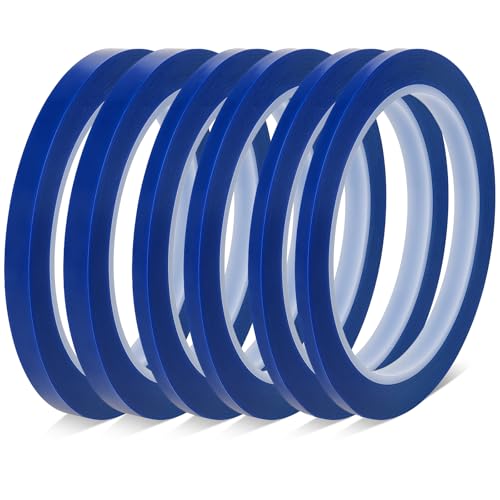 6 Rolls Fine Line Vinyl Tapes for DIY Art