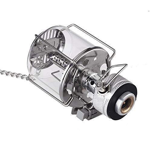 image for Docooler174; Mini Portable Camping Lantern Gas Light Tent Lamp Torch H