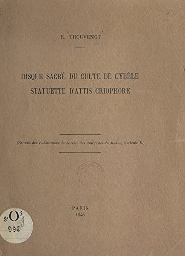 Disque sacré du culte de Cybèle: Statuette d'Attis Criophore
