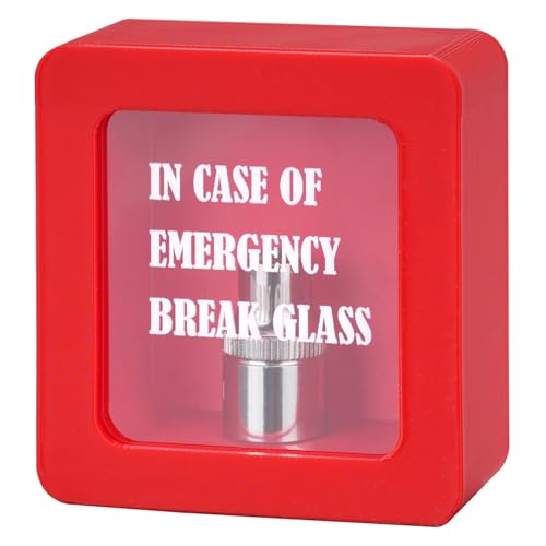 LUAATT 10mm Socket Display Holder,In Case of Emergency Break Glass Box,Essential Toolbox Accessory,Gift For Garage Wall,Workshop Décor