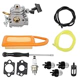 【Alta calidad】 El kit de carburador está hecho de material de aleación de aluminio de alta calidad, duradero y resistente, con un rendimiento estable y una larga vida útil.