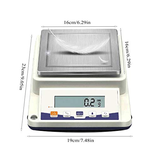 Báscula digital de joyería alta precisión 6100g/0.1g miniatura 4