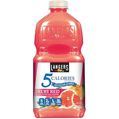 Langers Ruby Red Grapefruit Juice Cocktail Cover