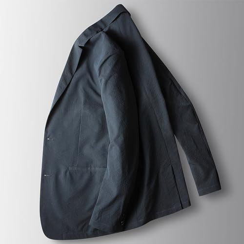 Men's Blazer Casual Sport Coats Stretch Solid Color Lightweight Daily Suit Jackets4