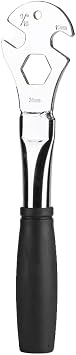 Multi-Function Wrench with Ergonomic Handle, Stainless Steel