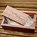 16GB Walnut Wood USB 2.0 Memory Stick Flash Drive with Wooden Box