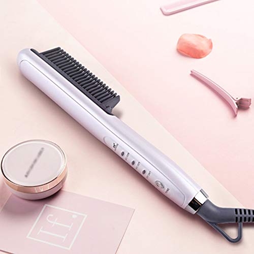 Plancha de pelo cerámica con peine eléctrico y control 3 niveles miniatura 2