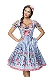Dirndline Romantisches Damen Dirndl inkl. Spitzenbluse 2XL