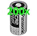 Produktbild 200x Lithium Batterie CR2 3V 850mAh CR17355, DLCR2, EL1CR2, CR15H270 AKKUman Set (200er)